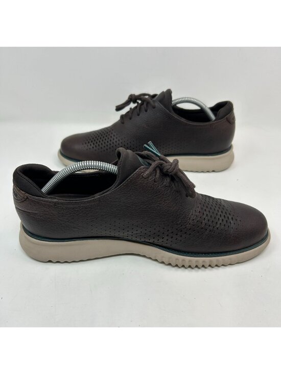 Cole Haan Men\'s 2 ZERØGRAND Lined Laser Wingtip Oxford Style C34499 Size 9.5